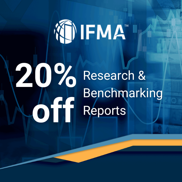 20% off IFMA Research and Benchmarking Reports